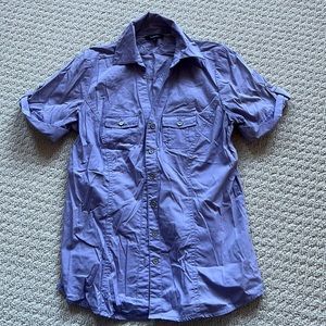 Reitmans button down short sleeve shirt, size 5